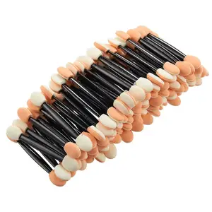 Nieuwe Dubbele Kop Make-Up Spons Applicator Set Mini Oogschaduw Borstel