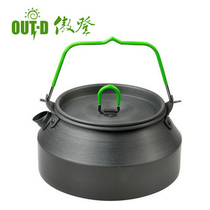 Aluminum Alloy <b>Kettle</b> 800ml Portable Ultralight <b>Camping</b> Stove Outdoor Travel Teapot C801 - Product Image 4