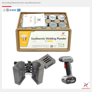 Kit d'outils de soudage exothermique à allumage électronique certifié CE, prix usine, charge Type C, Sunlightweld EPLUS vs <span class=keywords><strong>Cadweld</strong></span> - Product Image 2