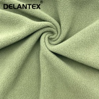Tissu polaire Delantex à prix abordable, 260 GSM au mètre, Polartec brossé anti-bouloches pour vêtements de nuit d'extérieur pour filles
