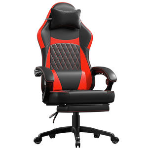 Venta directa de fábrica Scaun Gaming Stuhl reclinable Tilt-Locking Task Silla de videojuegos con reposapiés extensible para la máxima comodidad - Product Image 2