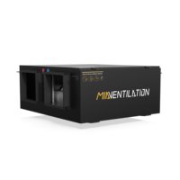MIA vmc double flux individuel 350 CMH Type Central Débit Bidirectionnel Air la ventilation double flux rv ventilation