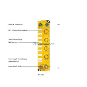 原装新EL1918 EtherCAT终端8通道数字输入<span class=keywords><strong>24</strong></span> <span class=keywords><strong>V</strong></span> DC TwinSAFE TwinSAFE逻辑 - Product Image 1