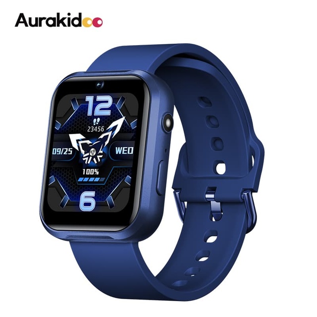 Aurakidoo K10 Smart Watch Audiobook Study Cards Games Feature for Kids with Find My GPS Tracker Reloj Inteligente Para Nios