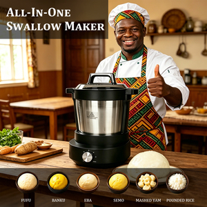 Máquina Mezcladora y Trituradora de Fufu y Ñame de Alta Calidad para Uso Doméstico y Comercial - Product Image 1