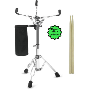 DSC01 Soporte para <span class=keywords><strong>Baquetas</strong></span> Yinyu, Bolsa de Nailon Ajustable con Abrazadera Bloqueable, Capacidad para hasta 5 Pares de <span class=keywords><strong>Baquetas</strong></span> y Mazos - Product Image 1