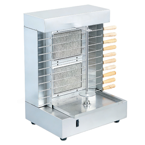 Grill à Kebab Professionnel à Double Alimentation, Design Silencieux pour Utilisation en Restaurant - Product Image 2