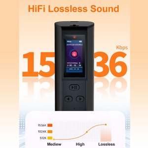 Mini giọng nói kích hoạt âm thanh ghi âm thời gian dài ghi âm bút với Built-in loa cho MP3 định dạng ghi âm - Product Image 4
