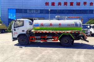 รถดูดสิ่งปฏิกูลแบบสุญญากาศ Dongfeng F7 8CBM รุ่นยอดนิยมสำหรับส่งออก, แชสซี 4×2 6 ล้อ, ปั๊มสุญญากาศนำเข้า (ตัวเลือกเสริม), จัดส่งตรงจากโรงงาน - Product Image 3