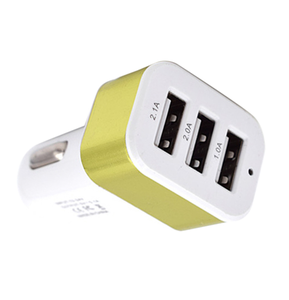 Chargeur <span class=keywords><strong>de</strong></span> voiture multifonctionnel 12V avec trois ports USB Composants électroniques Chargeur <span class=keywords><strong>de</strong></span> téléphone portable pour véhicules - Product Image 2