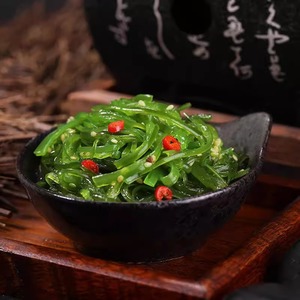 Salade <span class=keywords><strong>d</strong></span>'algues congelées Keto saine, faible en calories, végétalienne, Chuka Wakame assaisonnée à l'<span class=keywords><strong>huile</strong></span> de sésame pour Poke Bowl, collation saine à base <span class=keywords><strong>d</strong></span>'algues - Product Image 2