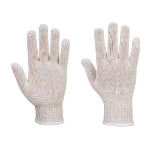 PORTWEST - AB030WHRL Gant à doublure en tricot string (288 paires) blanc-EAN GLOVES - Product Image 1