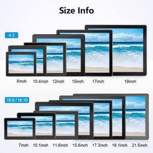10.4 inch 7mm bezel gồ ghề phong cách Android Bảng điều chỉnh PC rk3568 RK3288 RK3399 rk3576 rk3588 Tích hợp màn hình cảm ứng máy tính - Product Image 5