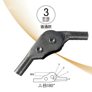 Ajusteur d'angle pour canapé paresseux en fer durable, à usage domestique, avec charnière pliante sécurisée, accessoire Tatami, noir, mobilier moderne et facile à assembler - Product Image 3