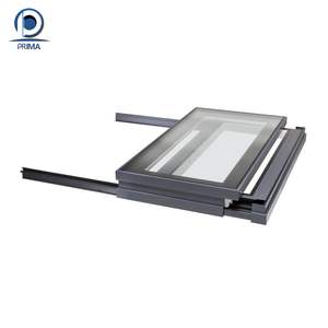 Prima <span class=keywords><strong>prix</strong></span> d'usine fenêtre suspendue personnalisée verre réfléchissant électrique ouragan aluminium preuve toit puits <span class=keywords><strong>de</strong></span> lumière - Product Image 6