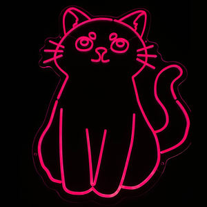 Campione gratuito illuminazione natalizia personalizzato led luce al neon segno decorazione della casa buon compleanno insegna luminosa al neon - Product Image 4