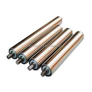 Pabrik grosir konveyor Non <span class=keywords><strong>Drive</strong></span> galvanis krom berlapis baja tahan karat <span class=keywords><strong>Roller</strong></span> untuk bahan penanganan bagian