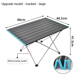 Mesa Portátil de Aleación de Aluminio, Muebles de Exterior Plegables, Escritorio Plegable para Acampar, Excursionismo, Viajes, Mesa de Picnic para Exteriores - Product Image 3
