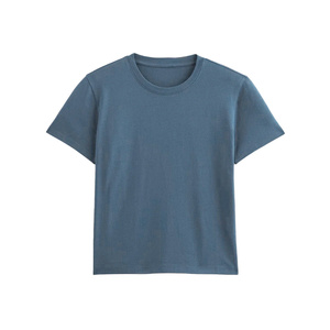 Enzyme Washed Cotton Poly Blend Women's T Shirt Feather <b>Light</b> Feel Soft Drape Relaxed Fit Ultimate <b>Lounge</b> Sleep Home Comfort - Product Image 1