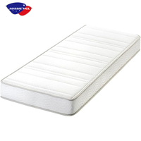 Matelas compressé moderne pour chambre d'hôtel, fabriqué en Chine, en boîte, tailles simple, double et queen, avec ressorts ensachés et mousse à mémoire de forme