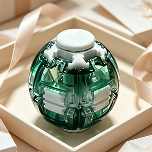 Crystal Spinning Top Ball Fidget <b>Toy</b> with Suction Cup Base Transparent Stress Relief <b>Desk</b> <b>Toy</b> Kids Party Favors Classroom Gift - Product Image 3