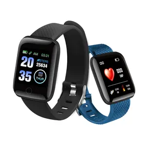 बीटी 4.0 दिल दर के साथ 2022 नई trending D13 smartwatch स्मार्ट घड़ी 116 प्लस स्मार्ट कंगन के लिए फोन