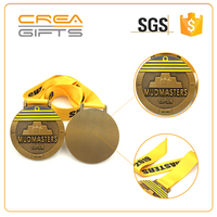 Médaille 3D en métal doré Médaille de basket-ball Football Football Danse Judo Taekwondo Karaté Course à pied Marathon Médaille sportive Médaille personnalisée en métal