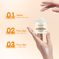 Beauté de la peau hydratant Papaye blanchissant éclaircir lissage hydratant réparation extrait de papaye crème pour le visage