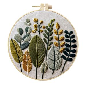 Kit <span class=keywords><strong>de</strong></span> Bordado DIY con <span class=keywords><strong>Tela</strong></span> <span class=keywords><strong>de</strong></span> Algodón Ecológica <span class=keywords><strong>para</strong></span> Decoración del Hogar Hecha a Mano - Product Image 5