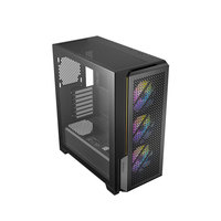Antec P20C ARGB Mid Tower Gaming PC Case Steel Computer Tower with Power Supply and Glass Side Panel for Gamers