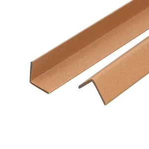 V Shape Hard Paper Pallet Edge Protectors Packing Material Carton Cardboard Corner Protector