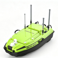 Bateau d'arpentage hydrographique intelligent sans pilote Hi-target Iboat BS12 avec antennes GNSS doubles, léger, pour réservoirs et rivières, GPS RTK