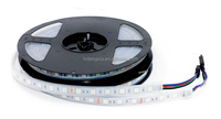 Tira de luz Rgb que cambia de Color DC12v 24V SMD 5050, tira de luz LED impermeable de Ambiente de 10mm, tira de luz de fondo