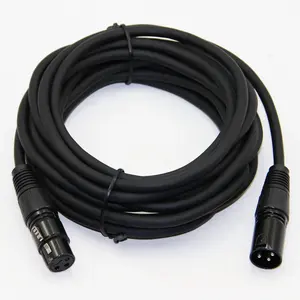 Professionele Oem 3 Pin Connector Xlr Kabel Mannelijk Naar Vrouwelijk M/F Ofc Audio Kabel Afgeschermd Voor Microfoon Mixer Dmx Kabel