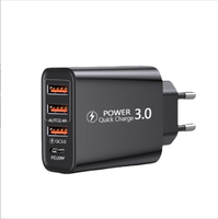 Nouveau chargeur PD 3usb + PD type-c pour téléphone portable QC3.0 chargeur de voyage multi-ports 2022