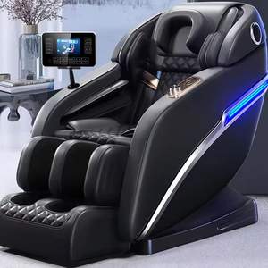 4D <b>Zero</b> <b>Gravity</b> <b>Chair</b> Air Leisure Features Leather Massager for - Product Image 1