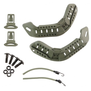 Kit de Rieles Laterales para Casco ACH ARC de Fibra de Vidrio, Riel Táctico Ligero para Deportes de Equitación Infantil - Product Image 1