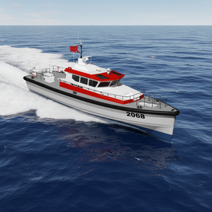 Grandsea China Shipyard - Barca Pattuglia di Lusso <span class=keywords><strong>da</strong></span> 21m con Scafo in Vetroresina, Motore Diesel Entrobordo, in Vendita - Imbarcazione per <span class=keywords><strong>Lavoro</strong></span> Costiero - Product Image 1