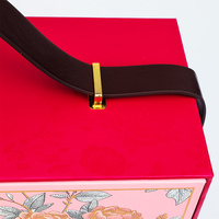 Achat en gros de boîtes en papier personnalisées avec logo, avec poignée, biodégradables, de qualité alimentaire, pour desserts, emballages cadeaux en gros