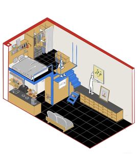 ชั้นวางโชว์สินค้าโลหะแบบกำหนดเองสำหรับงานหนัก พร้อมไฟ LED ป้องกันการกัดกร่อน ดีไซน์ทันสมัย ตั้งพื้นได้ พร้อมป้ายแสดงราคา สำหรับซูเปอร์มาร์เก็ต - Product Image 2