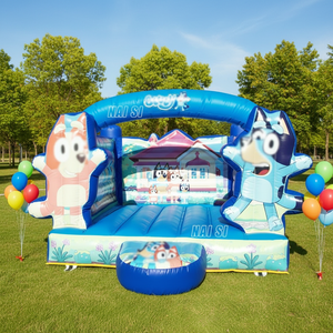 Casa de Brinco Pequeña para Niños Pequeños, Brincolines Inflables para Fiestas de Cumpleaños, Casa de Brinco Interior Económica y Accesible - Product Image 1