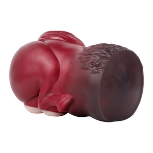 เครื่องช่วยสำเร็จความใคร่ชายแบบสองช่องทาง YOCY รุ่น Fantasy Buttock ช่องคลอดเทียมแบบพกพาครึ่งตัว ของเล่นทางเพศสำหรับผู้ชาย - Product Image 3