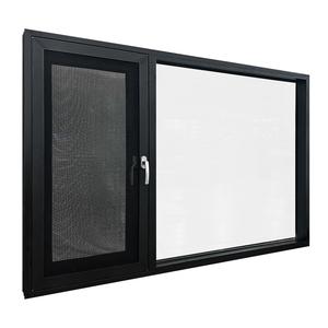Custom Sound Proof <strong>Transom</strong> Aluminum Double Glazed Tempered Glass Casement <strong>windows</strong> - Product Image 5