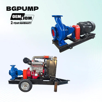 Pompe à eau centrifuge agricole fiable en acier inoxydable