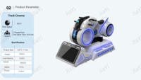 Simulateur de moto VR 9D à mouvement complet, jeu de course dynamique immersif, matériau PVC pour parc d'aventure intérieur, usage domestique, marque JiaYi
