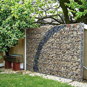 Bãi cỏ vườn gabion đá lồng dây lưới giữ lại bức tường biệt thự cảnh quan trang trí hàng rào lưới mắt cáo sân bao vây hàng rào - Product Image 4