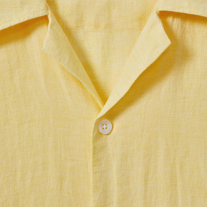 Camicie in Cotone e <span class=keywords><strong>Lino</strong></span> Estive, Stile Casual da <span class=keywords><strong>Spiaggia</strong></span>, Taglie Grandi, Camicia da <span class=keywords><strong>Uomo</strong></span> con Colletto Cubano a Maniche Corte - Product Image 5
