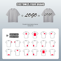 Camiseta Extra Grande de Alta Calidad, Poliéster, Impresión Personalizada, Camiseta Gruesa para Hombre, Unisex