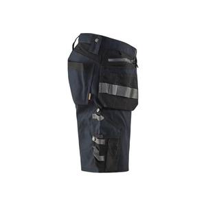 BLAKLADER - 159813438699C62 Pantalones cortos artesanos con elástico Azul marino oscuro/Negro-PANTALÓN DE TRABAJO EAN 7330509722046 PANTALONES CORTOS DE TRABAJO - Product Image 4