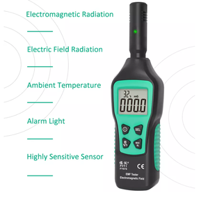 FY876-Monitor Detector de radiación electromagnética EMF, medidor de radiación de onda Digital para el hogar - Product Image 2